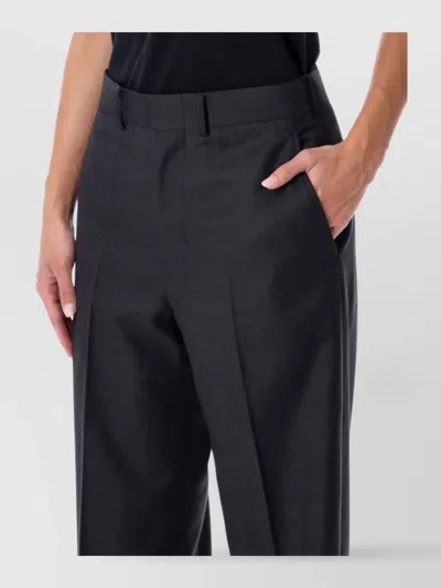 Junya Watanabe Tailored Wide-leg Trousers Pockets In Animal Print