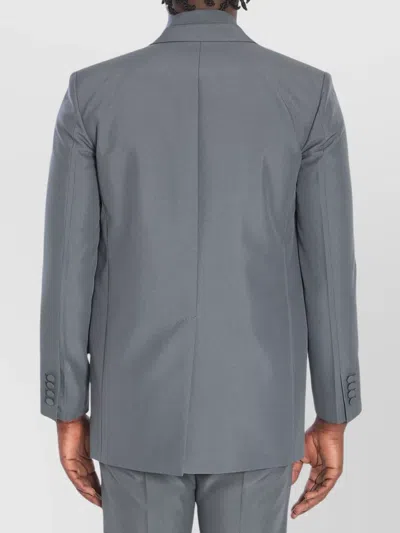 Gucci Burberry Beige Reversible Wool Cape With Burberry Check In Multi