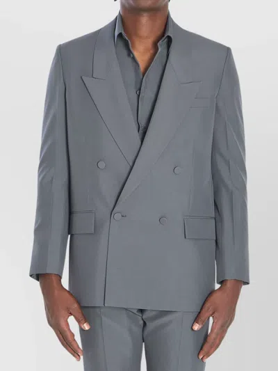 Gucci Burberry Beige Reversible Wool Cape With Burberry Check In Multi