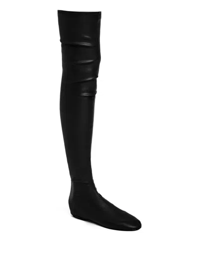 Proenza Schouler Tee Over-the-knee Boots In Black