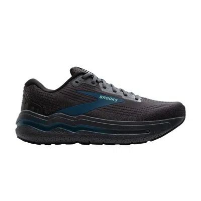 Pre-owned Brooks Ghost Max 2 'ebony Blue Sapphire' | Black | Men's Size 9.5