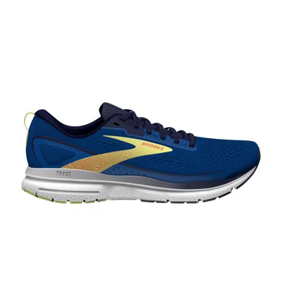 Pre-owned Brooks Trace 3 'blue Yellow' | Men's Size 11