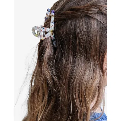 Mimi & Lula Ti Speckled Rainbow Claw Clip In Brown