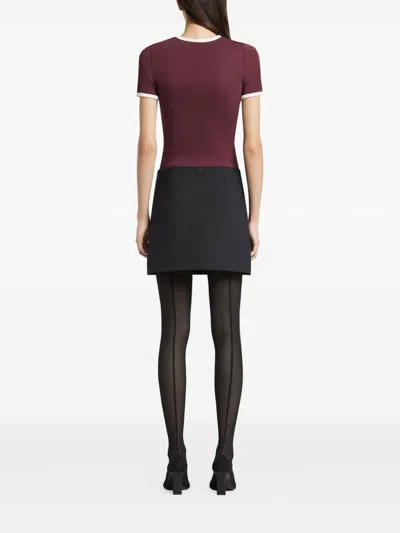 Courrèges T-shirts And Polos In Purple