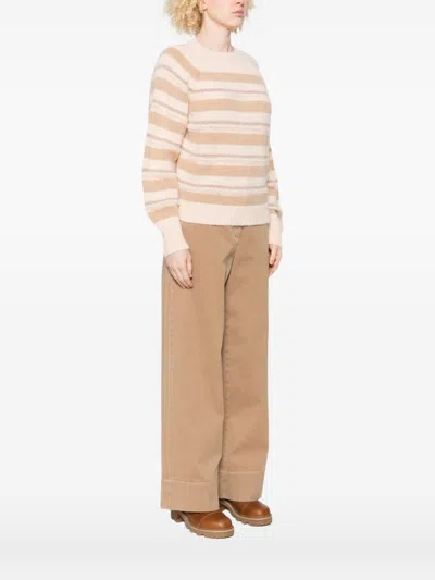 Twinset Twin Set Sweaters Beige In Sand