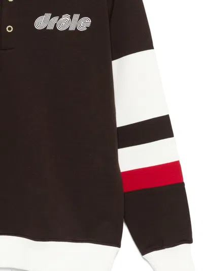 Drôle De Monsieur Drole De Monsieur T Shirts And Polos In Brown