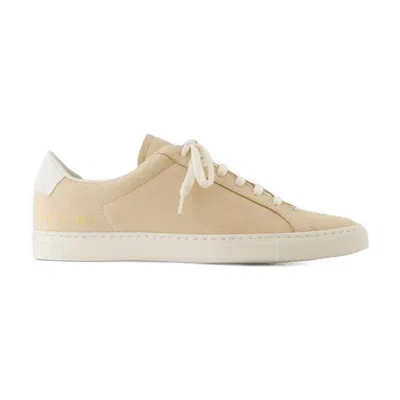 Common Projects Suede Original Achilles Sneakers In Brown