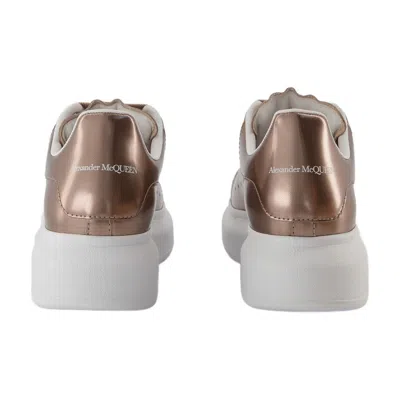 Alexander Mcqueen Oversized Sneakers Alexander Mc Queen Leather Beige In Sand