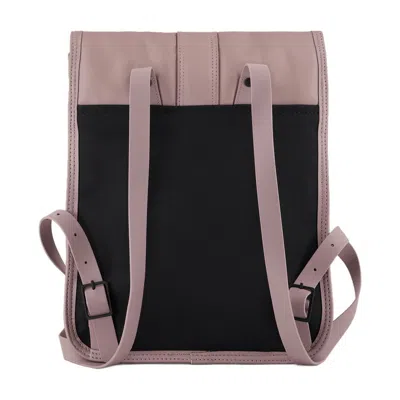 Rains Puffed Micro W3 Backpack  Synthetic Muse In Pink