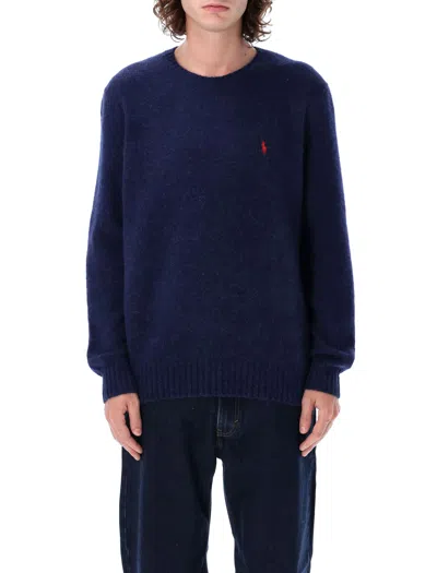 Polo Ralph Lauren Ls Cn-tops-knit In Blue