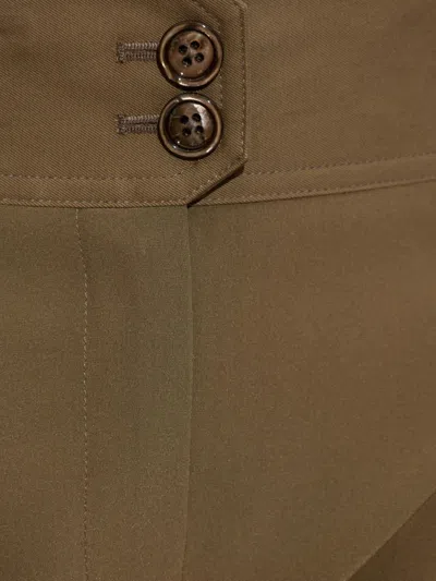 Tom Ford Pleated Trousers In Brown