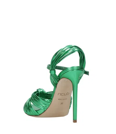 Ncub Sandals Green In Green