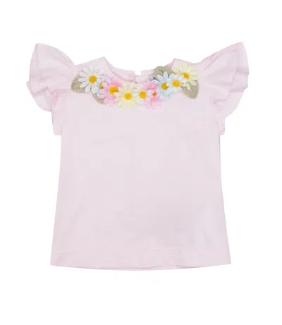 Monnalisa T Shirts And Polos Pink In Pink