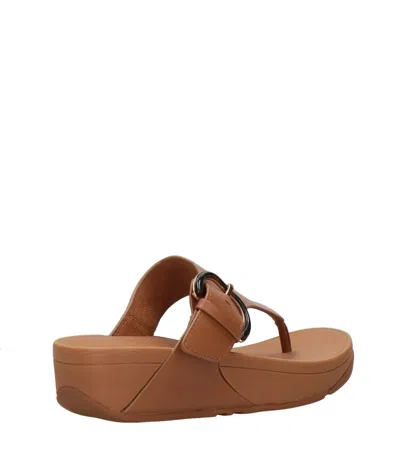 Fitflop Sandals Leather Brown In Brown