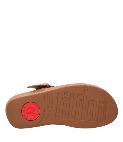 Fitflop Sandals Leather Brown In Brown