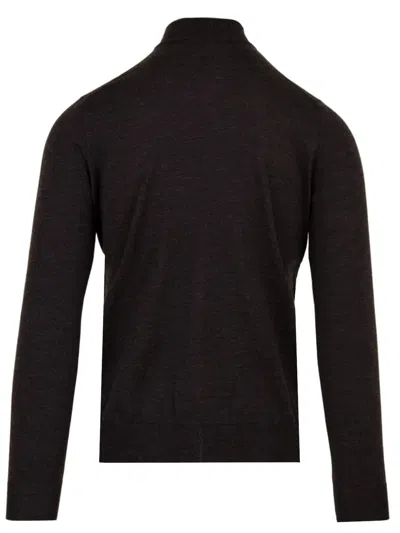 Filippo De Laurentis Sweaters Anthracite In Brown