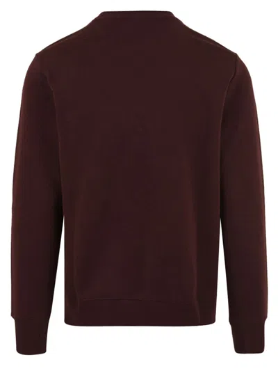 Paul Smith Sweaters Red In Brown