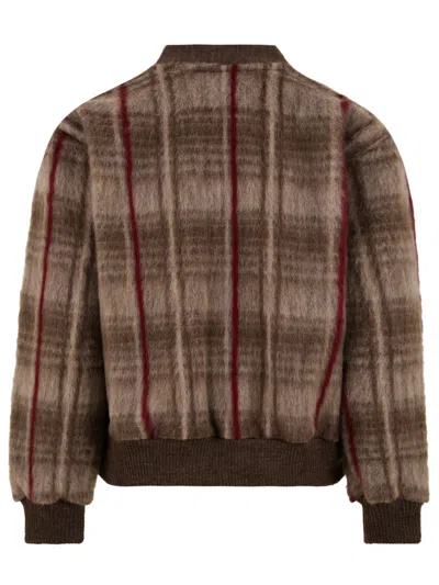 Aspesi Pyrenean Wool Cardigan In Neutral