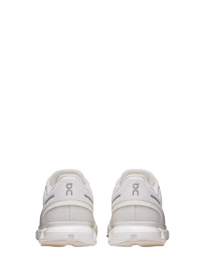 On Cloud 6 Elastic-laces Sneakers In White