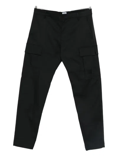 C.p. Company Cp Company Cargo Pant In Tecnical Panama In Black