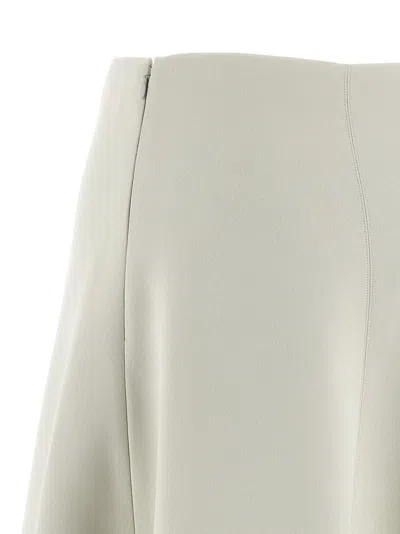 Jacquemus 'la Jupe Triangle' Skirt In White