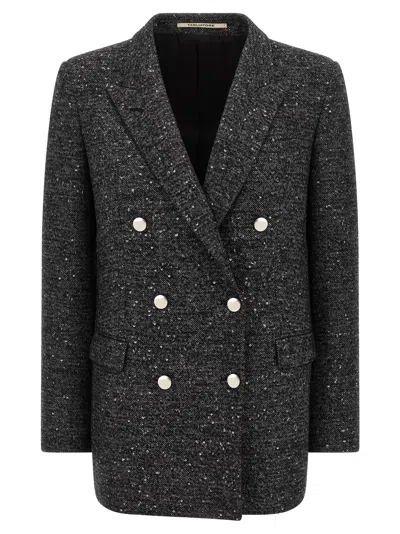 Tagliatore 'jasmine' Blazer In Gray
