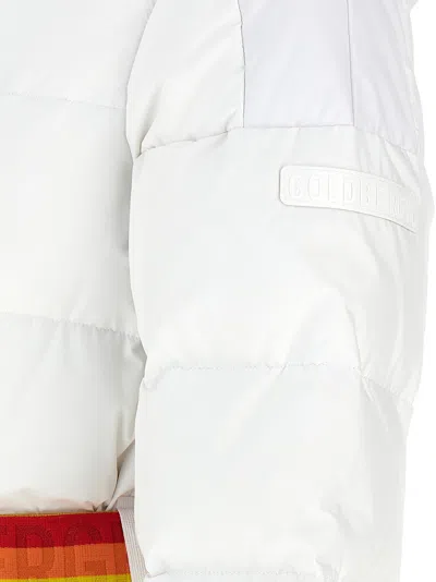 Goldbergh Bufera Belted Ski Jacket In White