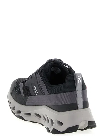 On Horiz Sneakers With Chunky Rubber Sole In Gray