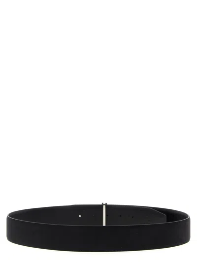 Tom Ford Logo Reversible Belt Belts Multicolor In Black