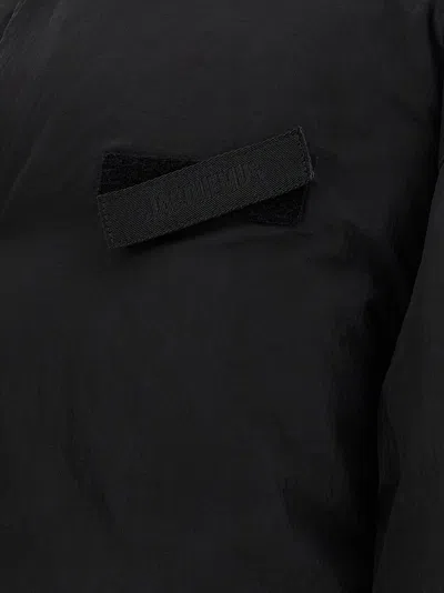 Jacquemus Simone Rocha Sculpted Ribbon Corset Detail Cardigan In Black