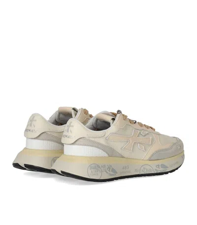 Premiata Lauryn 7788k Leather Sneakers In Neutral
