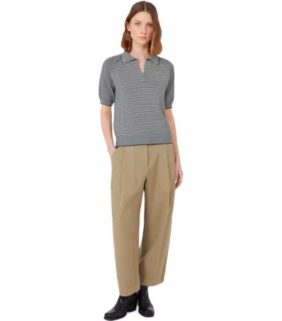 Max Mara Weekend Junior Blue Poloshirt In Multi