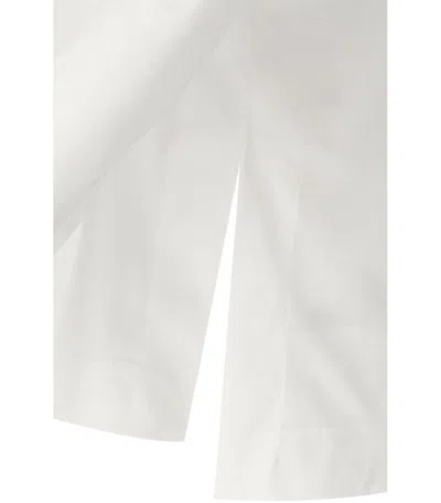 Mm Max Mara Oziosa White Shirt In White