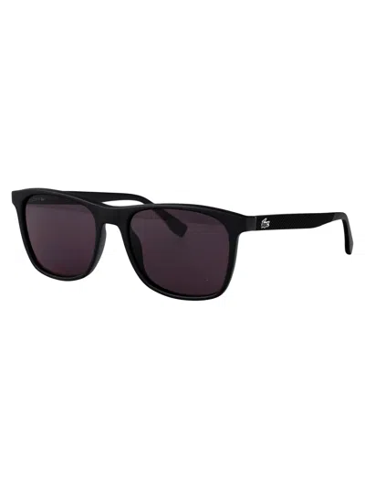 Lacoste Rectangular Sunglasses L860 S 2 In Black