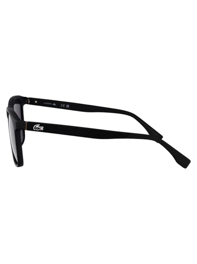 Lacoste Rectangular Sunglasses L860 S 2 In Black