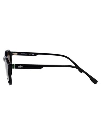 Lacoste Rectangular Sunglasses L6052 S 1 In Brown