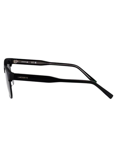 Lacoste Rectangular Sunglasses L266 S 2 In Black
