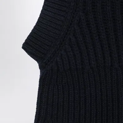 Ivy & Oak Ivy Oak Dark Navy Wool Balaclava In Blue