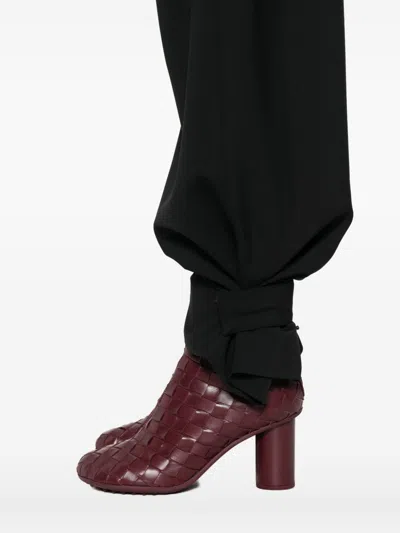 Moncler Genius Wool Blend Trousers In Black