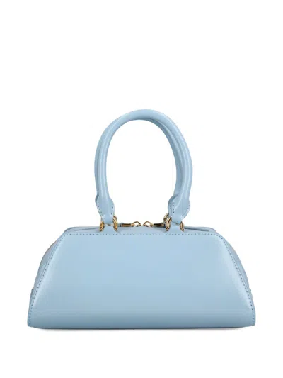 Givenchy Antigona Mini Top-handle Bag In Box Leather In Blue