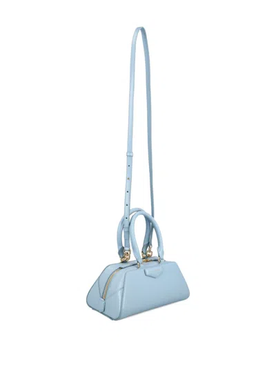 Givenchy Antigona Mini Top-handle Bag In Box Leather In Blue