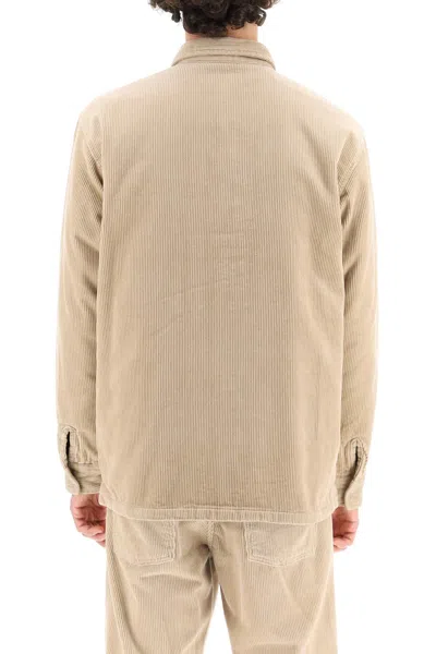 Carhartt Wip Sand Corduroy Whitsome Shirt Jacket In Brown