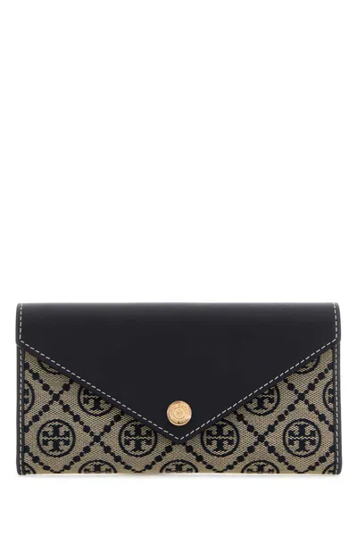Tory Burch Envelopelong Wallet In Black