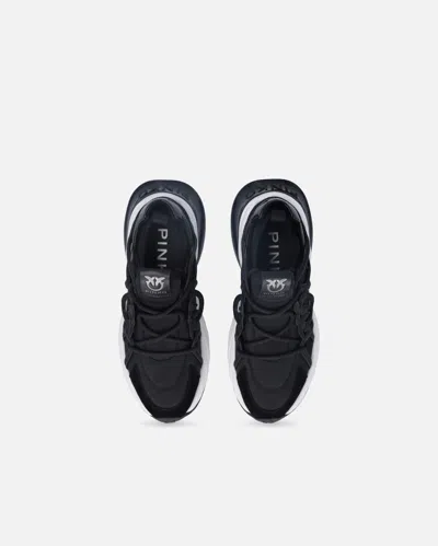 Pinko Glittery Sneakers In Black