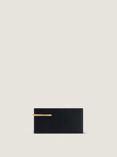 Givenchy Portefeuille Long Pinch En Cuir In Black