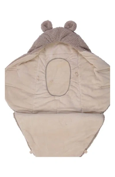 7 A.m. Enfant Nido Teddy Wrap Swaddle In Brown