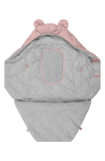 7 A.m. Enfant Nido Teddy Wrap Swaddle In Pink