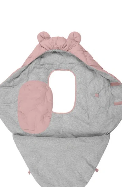 7 A.m. Enfant Nido Teddy Wrap Swaddle In Pink