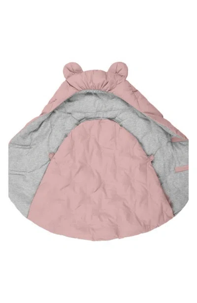 7 A.m. Enfant Nido Teddy Wrap Swaddle In Pink