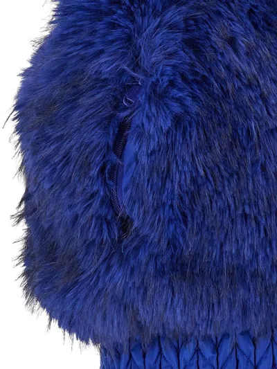 Goldbergh Dahlia Reversible Gilet In Blue